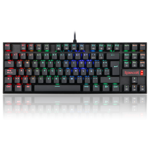 Redragon Kumara K552 RGB (Español) (Negro - Switch Blue)