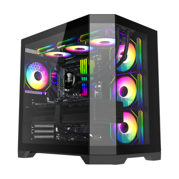 Gabinete Gamemax HYPE-A BK - Imagen 7