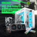 PC Gamer Ryzen 5 5600X + RTX 4060 ICE | 32GB RAM | SSD 500GB