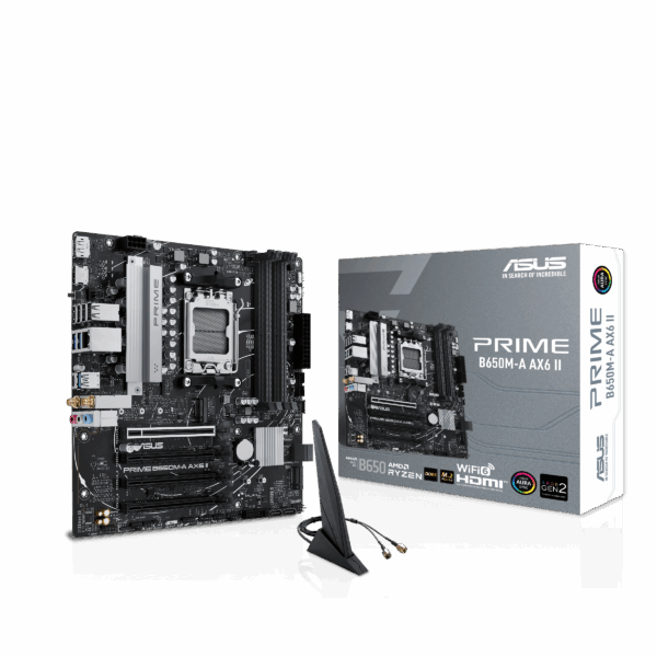ASUS PRIME B650M-A AX6 II (RYZEN 9000 READY)