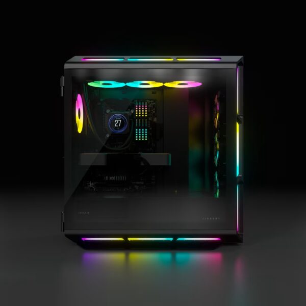 Corsair iCUE 5000T RGB - Black (CC-9011230-WW) (Exhibicion) - Imagen 10
